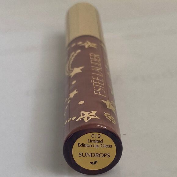 Estee Lauder Lip Gloss x2 - Ruby Quartz & Sundrops, holiday Limited edition 2023 - Picture 5 of 6